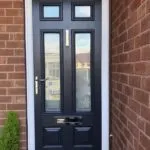 Composite Endurance "Bowmont" door with virtue glass